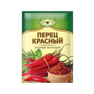 Приправа Магия Востока Перец красный молотый острый Экстра 10г пп Праздничный Стол