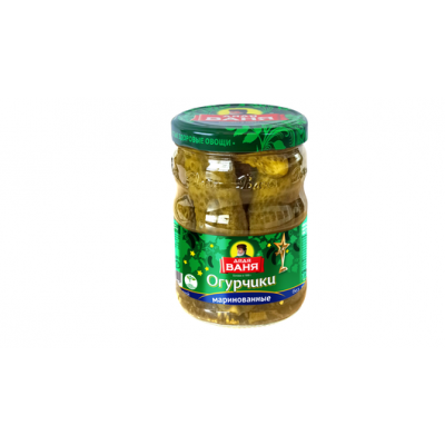 Огурцы Дядя Ваня маринованные 950г сб Праздничный Стол