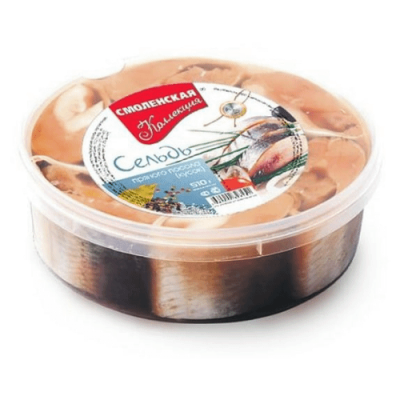Сельдь Смоленская коллекция п/п кусок 510г пб Праздничный Стол