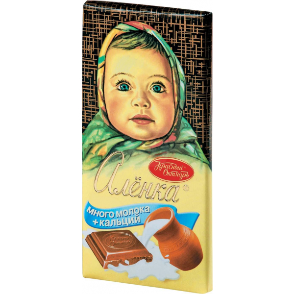 Шоколад Аленка молочный 90г КО Праздничный Стол