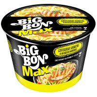 Лапша Биг Бон Курица с пряным соусом 95г ведро