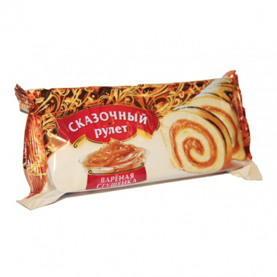 Рулет Ковис с кремом Вареная сгущенка 175г пп Праздничный Стол