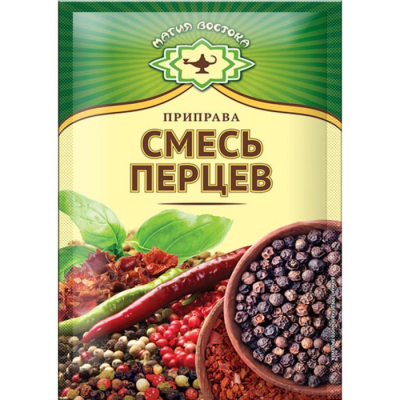 Приправа Магия Востока Смесь перцев Экстра 15г пп Праздничный Стол