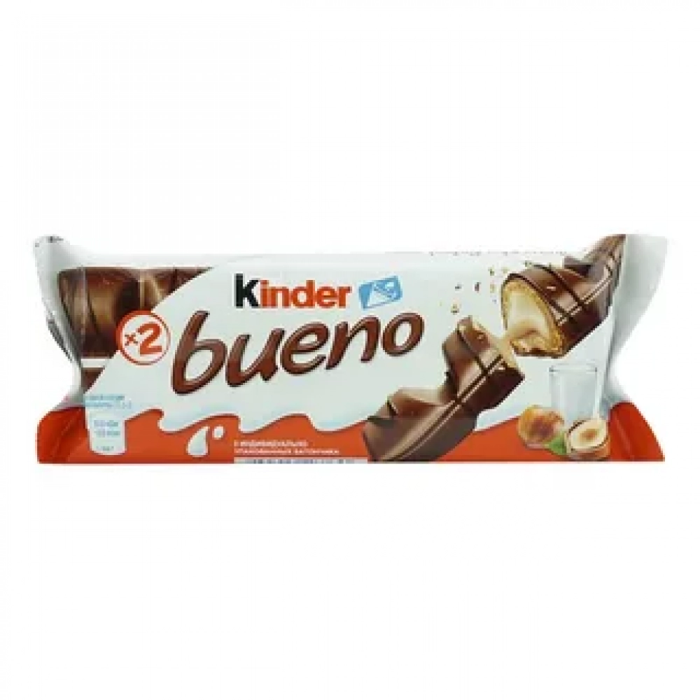 Вафли kinder bueno White 39г