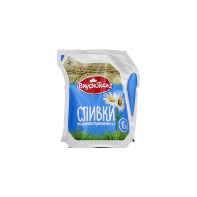 Сливки Вкуснотеево 10% 125г кувшин БЗМЖ Праздничный Стол