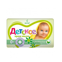 Мыло Детское с чередой 90г пп Весна Праздничный Стол