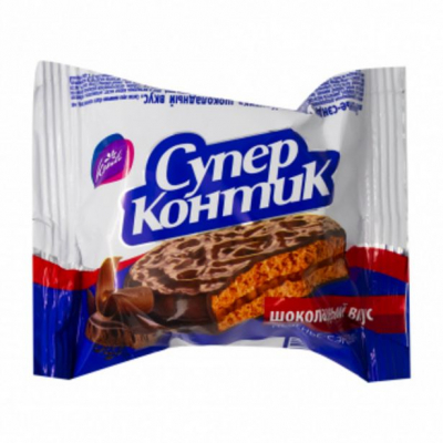 Печенье-сэндвич Супер Контик 50г пп Конти Праздничный Стол