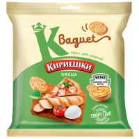 Сухарики Кириешки пшеничные Багет Пицца/соус сырный 75г пп