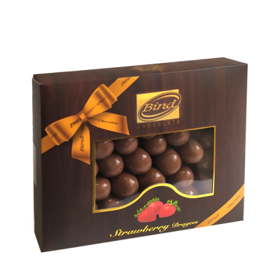 Драже Клубника в шоколаде 100г Праздничный Стол