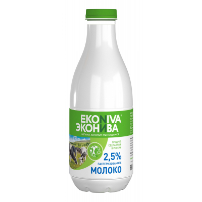 Молоко ЭкоНива 2,5% 1л пб БЗМЖ Праздничный Стол