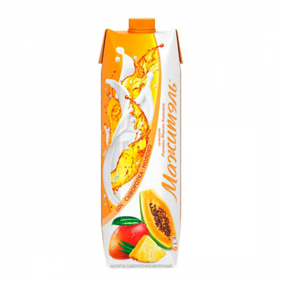 Напиток Мажитель Папайя/манго/ананас 0,1% 950г тп БЗМЖ Праздничный Стол