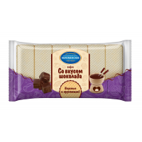 Вафли Шоколадный вкус оригинальные Коломенское Праздничный Стол