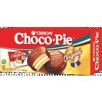 Печенье Чоко Пай клубника 168г бк Лотте