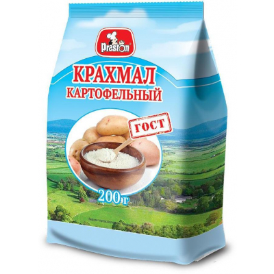 Крахмал Картофельный Др. Престон 200г пп Праздничный Стол