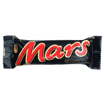 Шок батончик Марс 50г Праздничный Стол