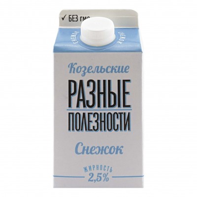 Снежок Козельский 2,5% 450г тп БЗМЖ Праздничный Стол
