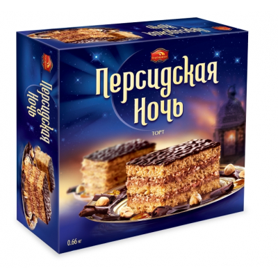 Торт Персидская ночь 0,65кг бк ОАО Черемушки Праздничный Стол