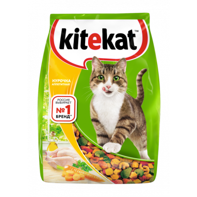 Корм Китекат Курочка аппетитная 350г пп Праздничный Стол