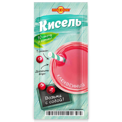 Кисель Русский продукт Клюквенный 25г пп Праздничный Стол