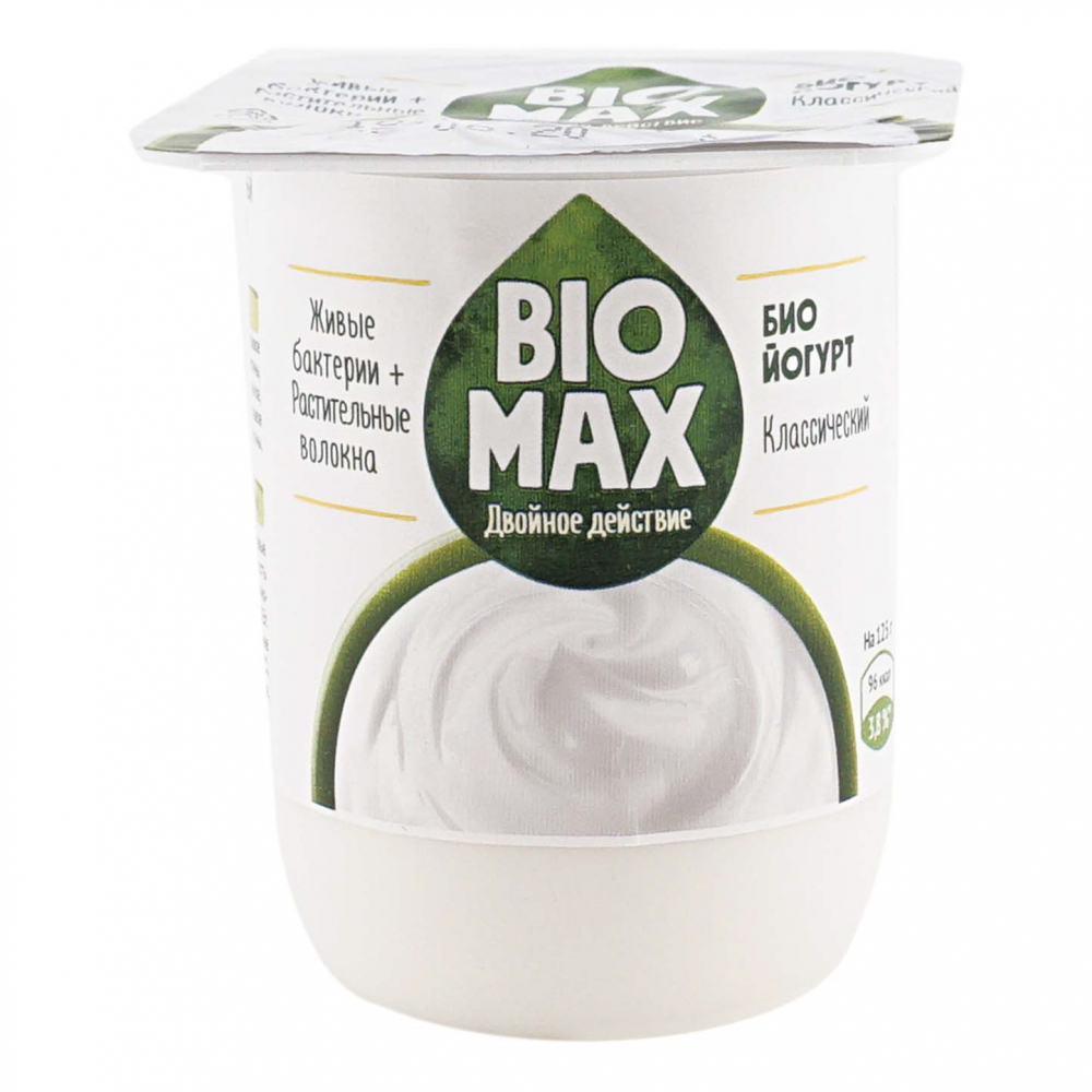 Bio max. Био Макс 125г 2,2% классич йогурт. БЗМЖ био йогурт Bio-Max с инулином 2,7% 125г. Биомакс йогурт классический 125. Био йогурт натуральный 125г.