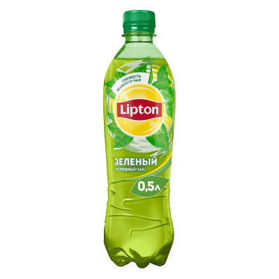 Напиток Липтон чай зеленый негазированный 0,5л пб Праздничный Стол