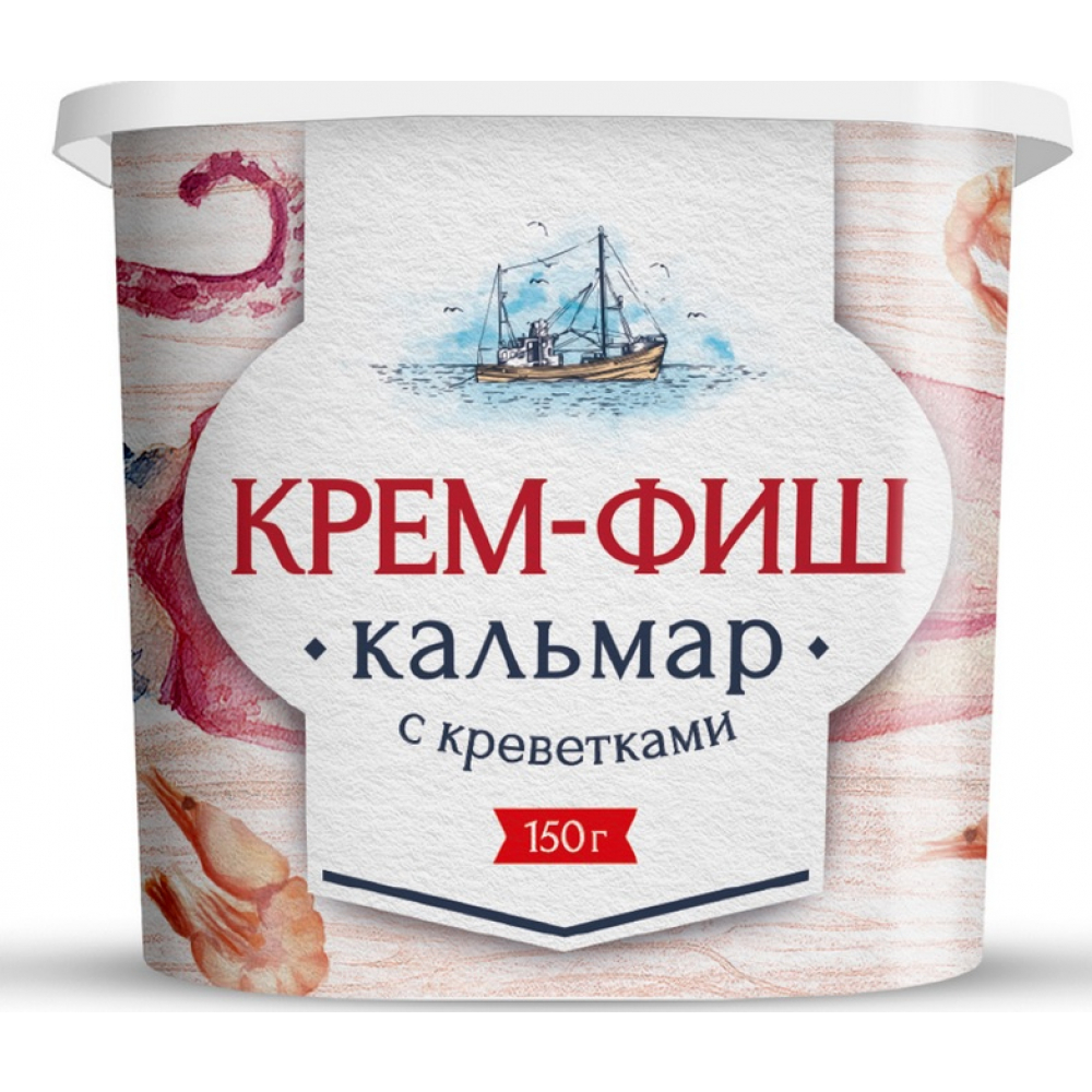 Паста крем-Фиш кальмар с креветками 150г