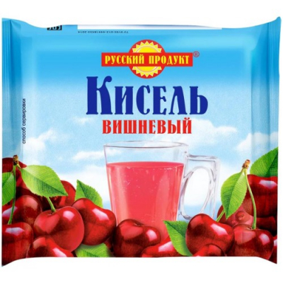 Кисель Русский продукт Вишня 190г бп Праздничный Стол