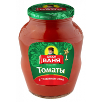 Томаты Дядя Ваня в томатном соке неочищенные 1800г сб