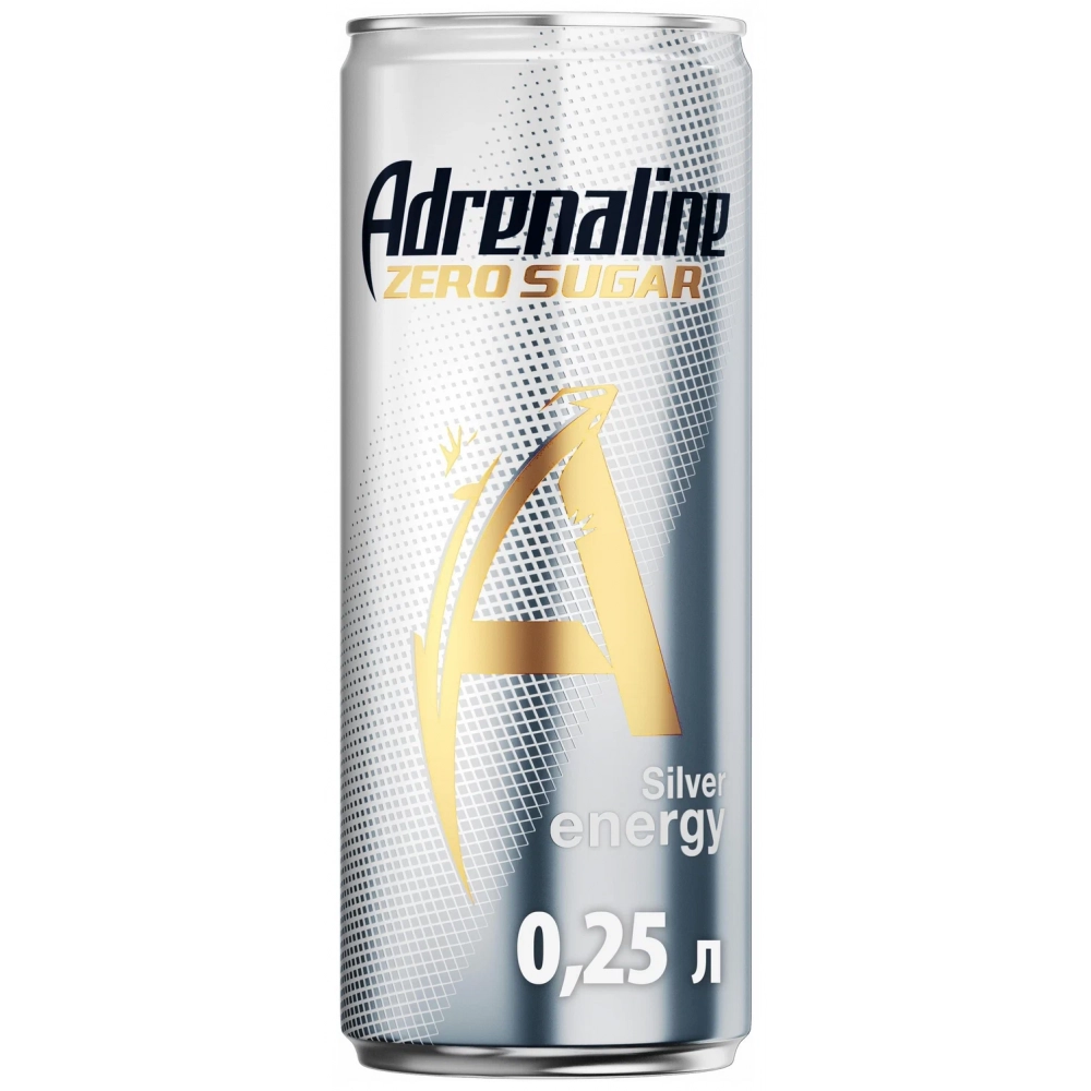 Состав адреналина раша. Adrenaline Rush Zero Sugar Silver. Adrenaline Rush Zero Sugar Silver Energy. Энергетический напиток Adrenaline Rush без сахара,449 мл. Напиток энергетический Adrenalin Rush ж/б 0,25л.