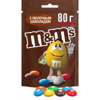 Драже M&M's с шоколадом 80г пп