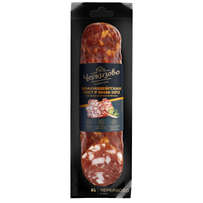 Колб Брауншвейгская с/к 200г в/у срез Черкизовский МК Праздничный Стол