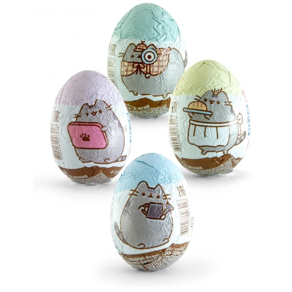 Яйцо шоколадное Мега Секрет Пушин 20г Праздничный Стол