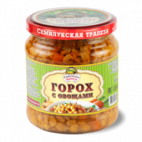 Закуска Семилукская трапеза Горох с овощами 470г сб