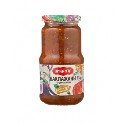 Баклажаны Пиканта по-домашнему 450г сб твист Праздничный Стол