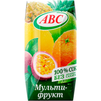 Нектар АВС Мультифруктовый 0,2л Праздничный Стол